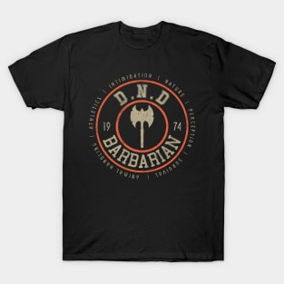 D&D Barbarian T-Shirt